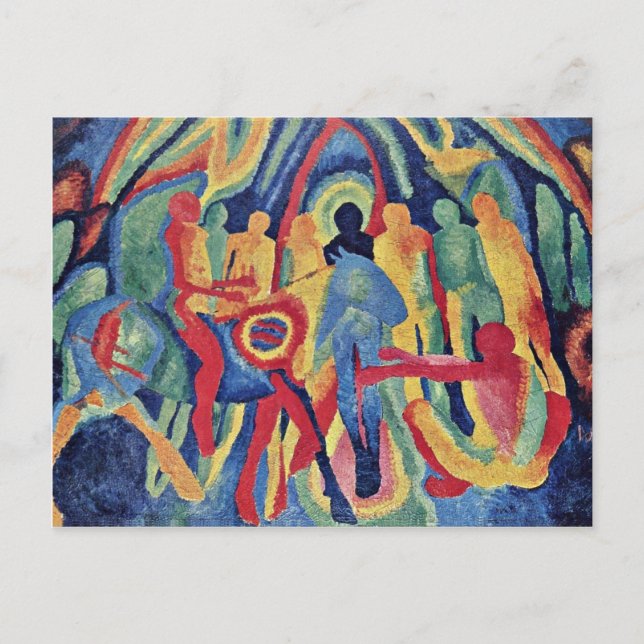 Cartão Postal Entrada Em Jerusalém Por Morgner Wilhelm (Frente)