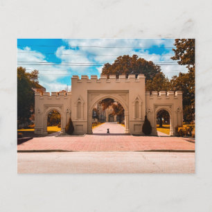 Cartão Postal Entrada Histórica em Milledgeville Geórgia
