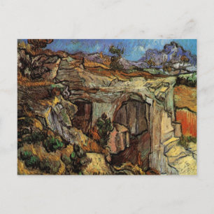 Cartão Postal Entrada no Quarry, Santo-Remy de Vincent van Gogh