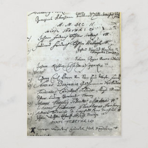 Cartão Postal Entrada nos registros da Halle University