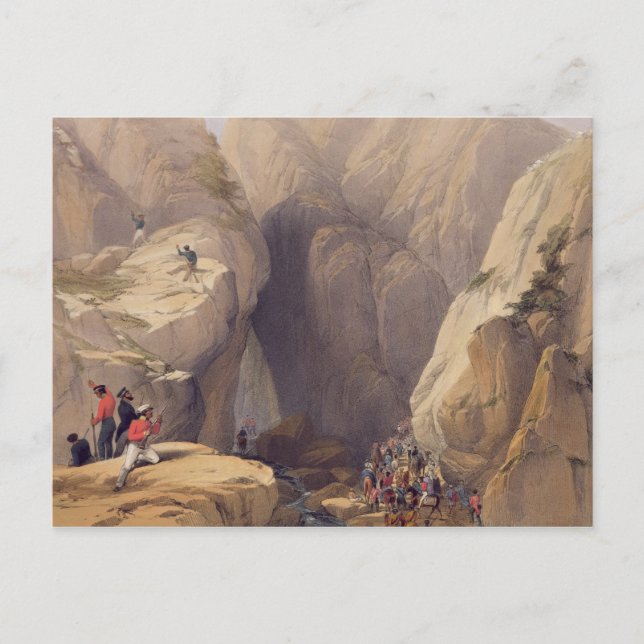 Cartão Postal Entrada para Kojak Pass de Parush, de 'Sket' (Frente)