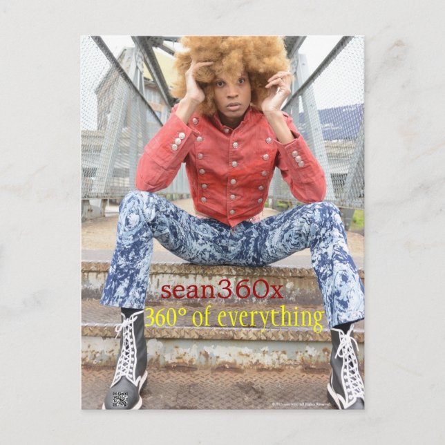 Cartão Postal Entrada PostCard sean360x (Frente)