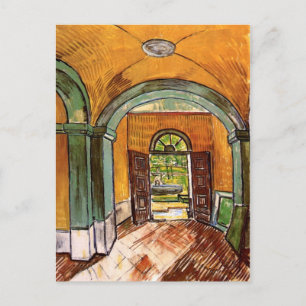 Cartão Postal Entrance Hall Santo-Paul Hospital Vincent van Gogh