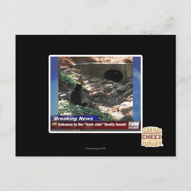 Cartão Postal Entrance to the Dark Side (Frente)