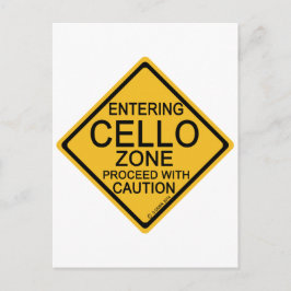 Cartão Postal Entrando na Zona Cello