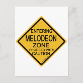 Cartão Postal Entrando na Zona Melodeon