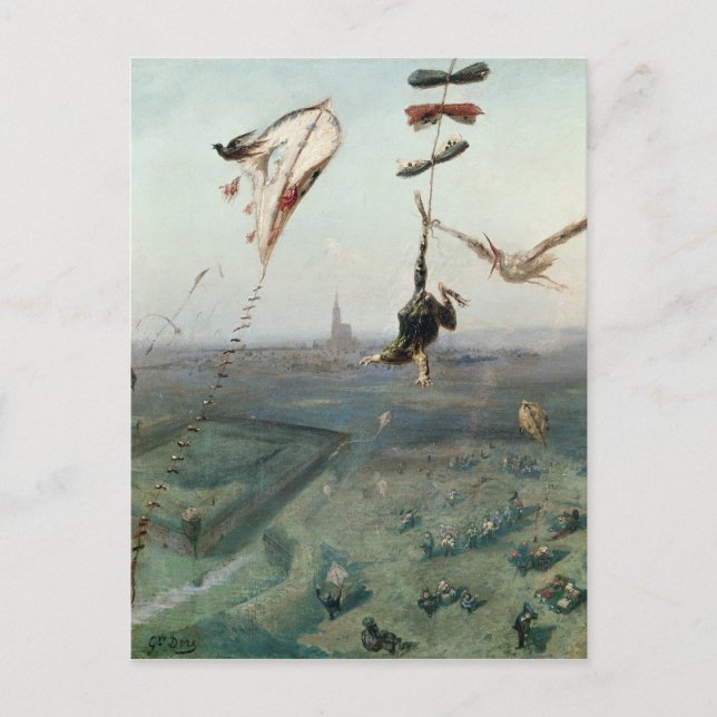 Cartão Postal Entre o Céu e a Terra, 1862 (Frente)