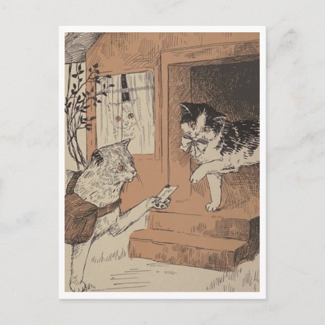 Cartão Postal "Entrega de Sábado"  (Frente)