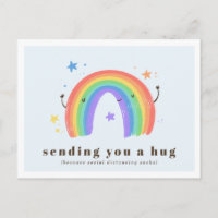 Enviando-lhe um abraço | Arco-íris Magia