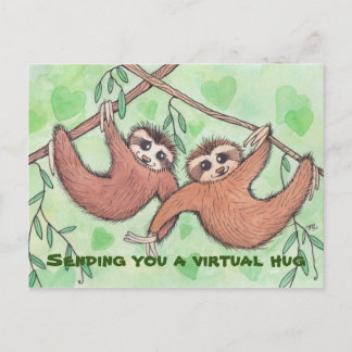 Cartão Postal Enviando um Cartão-Postal Virtual Hug