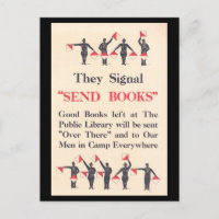 "Enviar Livros" para o Poster WI das Tropas
