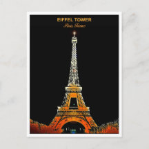 Enviar um pedaço de Paris: Cartão-postal da Torre