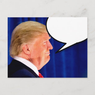 Cartão Postal Envie sua própria mensagem #OsIdosDeTrump Cartão-p