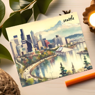 Cartão Postal envio em massa de cartões-postais de Seattle
