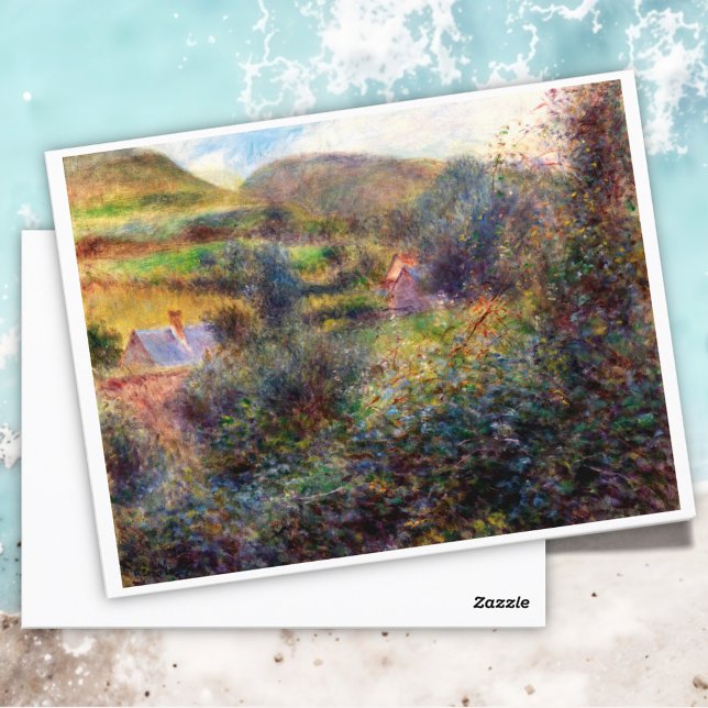 Cartão Postal Environs de Berneval, Auguste Renoir (Criador carregado)