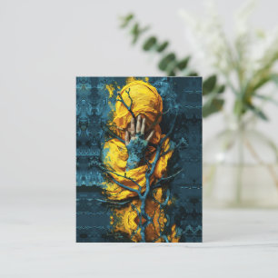 Cartão Postal Envolto em Mistério: Véu de Silêncio