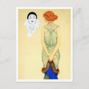 Cartão Postal Envy - da Série Love de Pierrot