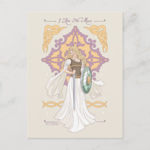Cartão Postal Éowyn "Eu Não Sou Nenhum Homem" Gráfico Pronto par