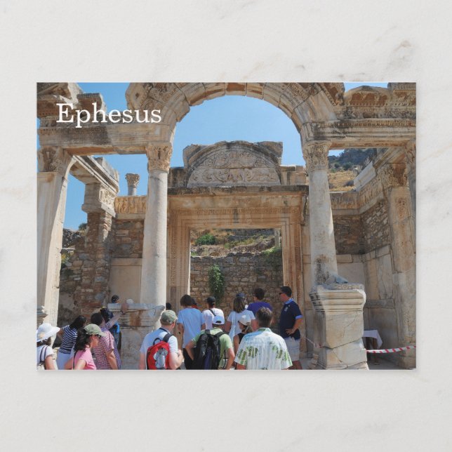 Cartão Postal Ephesus, Turquia (Frente)