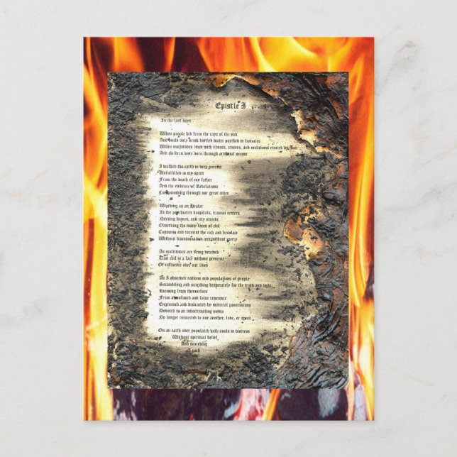Cartão Postal Epístola 1 (Frente)