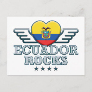 Cartão Postal Equador Rocks v2