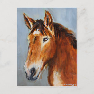 Cartão postal Equine Voices Gulliver