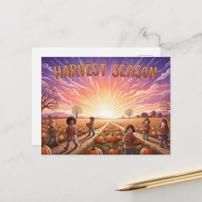 Cartão Postal Equinócio de Queda (Frente/Verso In Situ)