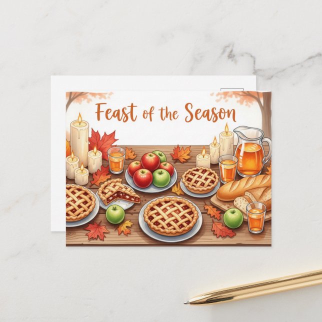 Cartão Postal Equinócio de Queda (Frente/Verso In Situ)