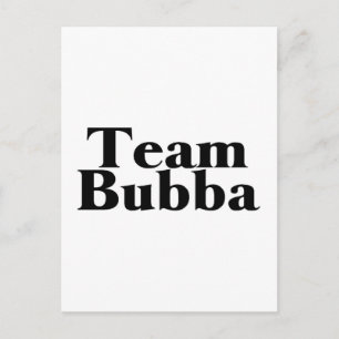 Cartão Postal Equipe Bubba