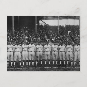 Cartão Postal Equipe de beisebol do Clube Hilldale Coloriu Séri