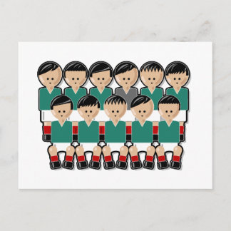 Cartão Postal Equipe de futebol do México.ai