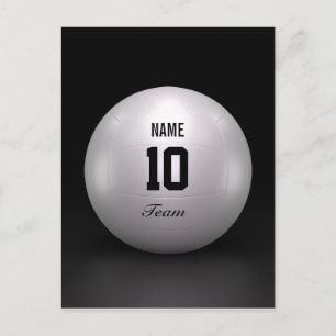 Cartão Postal Equipe de Voleibol