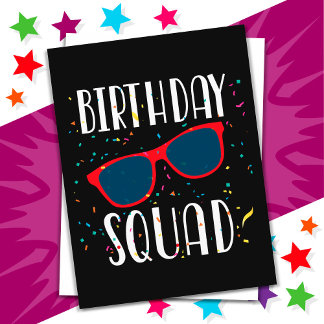 Cartão Postal Equipe Divertida de Correspondência de Grupo de Fe