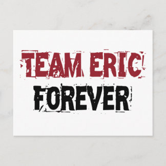 Cartão Postal Equipe Eric Forever