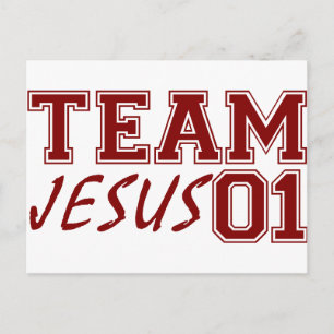 Cartão Postal Equipe Jesus