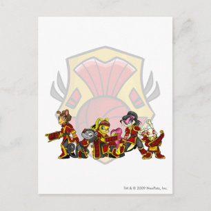 Cartão Postal Equipe Shenkuu