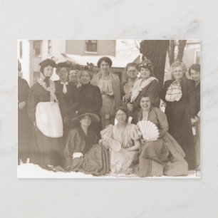 Cartão Postal Era das mulheres vitorianas velhas e fascinadas