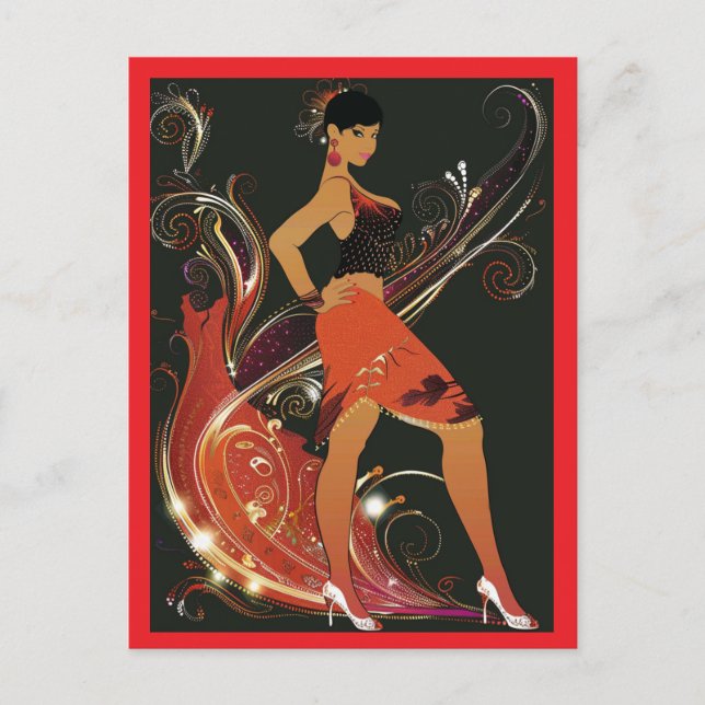 Cartão Postal ERA ROARING nº 1 (Frente)