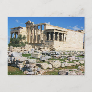 Cartão Postal Erechtheum Acropolis - GRÉCIA