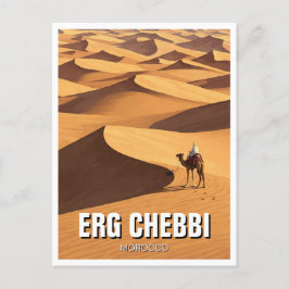 Cartão Postal Erg Chebbi Merzouga Viagem