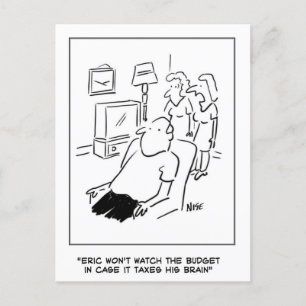 Cartão Postal Eric não verá o orçamento na TV