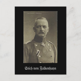 Cartão Postal Erich von Falkenhayn