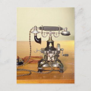 Cartão Postal Ericsson Telephone, 1890