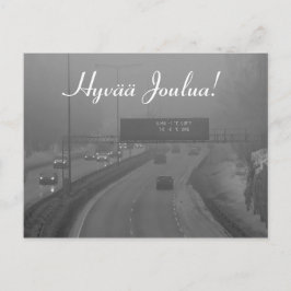 Cartão Postal Erilainen joulukortti