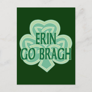 Cartão Postal Erin Go Bragh