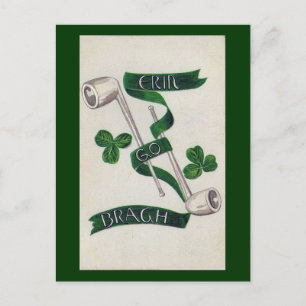 Cartão Postal Erin Go Bragh - Cartão-postal