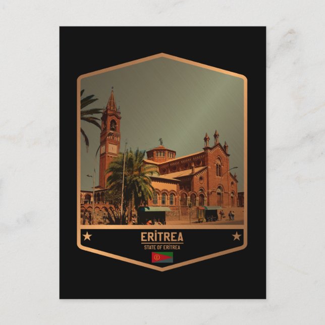 Cartão Postal Eritreia (Frente)