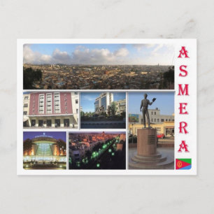 Cartão Postal Eritreia - Asmar -