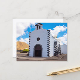 Cartão Postal Ermita de los Dolores Church, Lanzarote