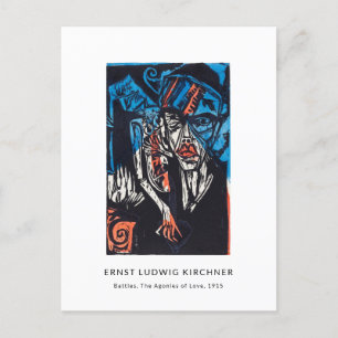 Cartão Postal Ernst L. Kirchner - Linda Arte Moderna